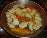 Foto del paso 2 de la receta Paella de coliflor y bacalao