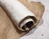 A picture of step 4 of Mince Pie Roulades.