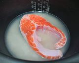 鮭魚炊飯的食譜步驟2照片