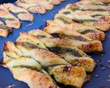 Bazsalikomos pestos csavart recept fázis 4 fotója