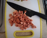 Foto del paso 1 de la receta: Salsa con carne y longaniza