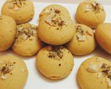 A picture of step 8 of Besan Nankhatai.