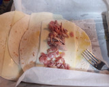 Foto del paso 4 de la receta: Flautas de bacon, pollo y queso