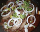 A picture of step 4 of Handi Dum kabab.