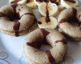 Foto del paso 4 de la receta: Donuts de plátano y pera