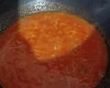 A picture of step 5 of Kadai paneer.