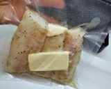 Puree z groszku, dorsz i młoda marchewka krok przepisu 4 zdjęcie
