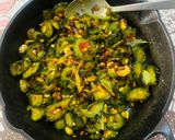 A picture of step 3 of Bhuna Karela (Bitter gourd dry).