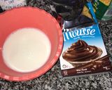 صورة لخطوة 3 من وصفة كيكة بالموس شوكولا والشكولاطة 🍰🍫