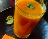 A picture of step 4 of Mango iced tea.