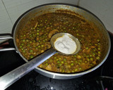 Indiai, gombás-zöldborsó curry (Matar Mushroom) recept fázis 7 fotója