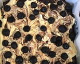 Foto langkah ke 6 dari resep Blueberry Brownies Cheesecake.