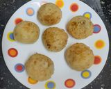 A picture of step 4 of Dried Cranberries stuffed Farali Pattice. (Vrat Special).