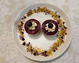 Foto del paso 4 de la receta: Coffecake de queso mascarpone con café y compota de arándano