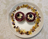 Foto del paso 4 de la receta: Coffecake de queso mascarpone con café y compota de arándano