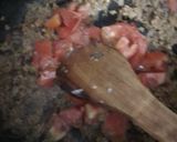 A picture of step 5 of Aloo Qeema 🍲🍲🍲.
