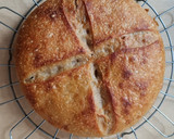 Foto del paso 6 de la receta: Pan de masa madre 🥖 Harina común, agua, sal y lenta fermentación ♥️