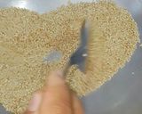 A picture of step 1 of Til Chikki.