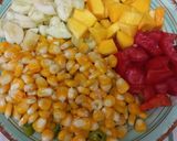 A picture of step 2 of Corn Salsa.