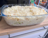 Rakott tejszínes szaftos sonkás tészta recept fázis 4 fotója