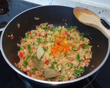 Foto del paso 5 de la receta: *Arroz Caldoso con Pollo y Champiñones*