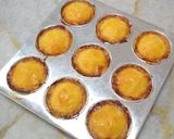 Foto langkah ke 4 dari resep Hokkaido Baked Cheese Tart.