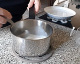 Foto del paso 10 de la receta: Tarta Mousse de Chocolate Blanco (sin azúcar)