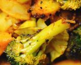 A picture of step 7 of Mixed Vegetable Curry (no onion, no garlic).