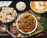 A picture of step 9 of Maharashtrian Veg Kolhapuri (Mix Vegetable Curry).