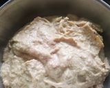 A picture of step 1 of Methi Matar Malai.