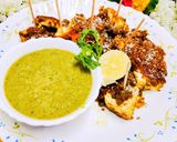 A picture of step 6 of Navratri Special Paneer Thecha.