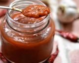 A picture of step 7 of Marinara Sauce with Olives & Jalapeno.
