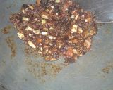 A picture of step 3 of Khajur Barfi.