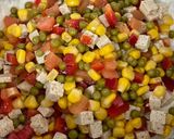 Une image de l'étape 2 de Cake salé vegan.