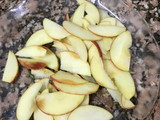 Wafles de manzana