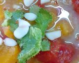 A picture of step 2 of Pumpkin drumstick soup.