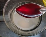 A picture of step 1 of Roohafza Lemonade.