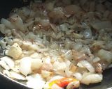 A picture of step 2 of Dudhi batata bhaji(bottle gourd potato curry).