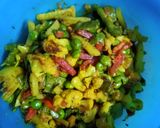 পাঁচমিশালি সব্জী ভাজি (panchmishali sabji bhaji recipe in bengali) রেসিপি ধাপ - 4 ছবি