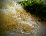 Foto del paso 2 de la receta: Omelette con centro de dips de Berenjena y semillas de sésamo!