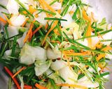 Hình bước làm 18 của món Kim chi cải thảo