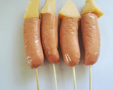 Foto del paso 1 de la receta: Frankfurt con gabardina