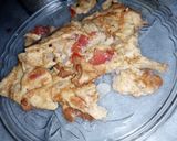 A picture of step 4 of Chicken Patty Burger.