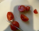 Koktélparadicsomos tészta🍅 recept fázis 1 fotója