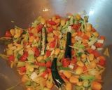 A picture of step 4 of Vegetable Soup.