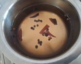 A picture of step 1 of Holy basil (Tulsi) herbal tea.