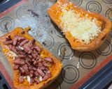 Une image de l'étape 4 de Butternut farcie.