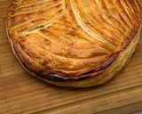 A picture of step 4 of Chocolate Hazelnut Almond Galette des Rois.