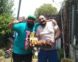 Foto del paso 6 de la receta: Brochetas de pollo, bondiola y roast beef a la parrilla
