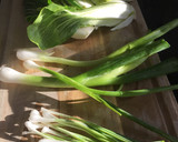 Foto del paso 1 de la receta: Pak choi y kale con aliño japonés